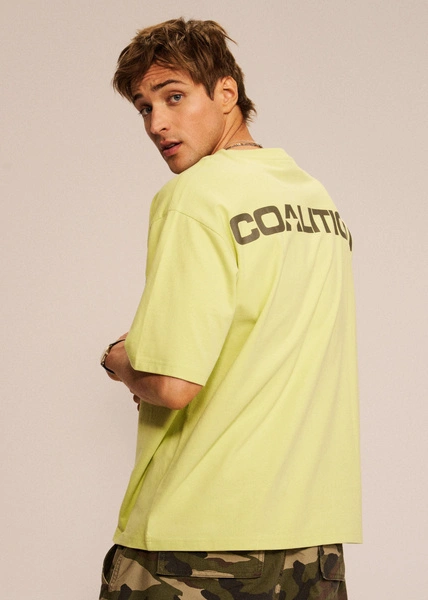 Coalition CLTN T BACK Men's T-shirt – lime