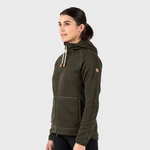 Fjallraven Ovik Fleece Hoodie W F89516-662 Deep Forest