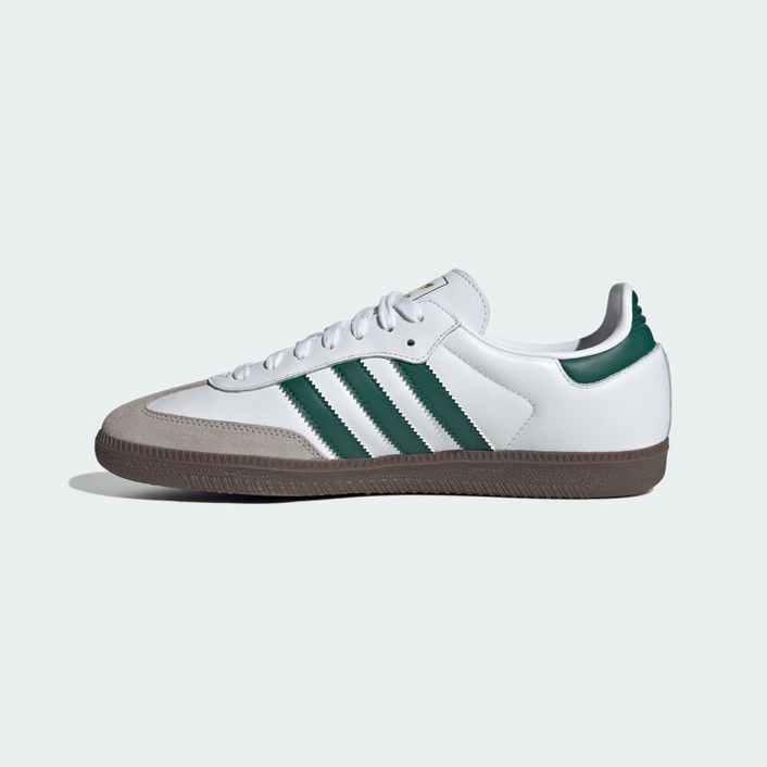 Adidas Samba OG Cloud White / Collegiate Green / Clear Granite JH8797