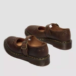 Dr. Martens Mary Jane Shoes Flower Crazy Horse Women's Dark Brown 42391200