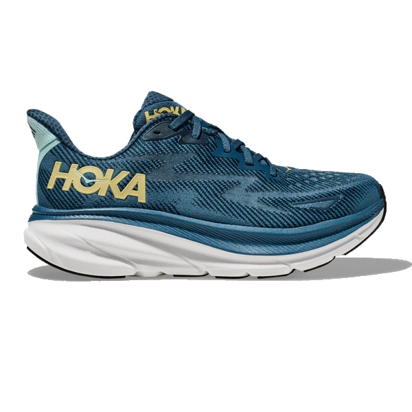 HOKA Clifton 9 Men's Running Shoes Midnight Ocean / Bluesteel