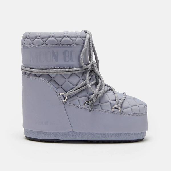 MOON BOOT ICON LOW QUILT GREY