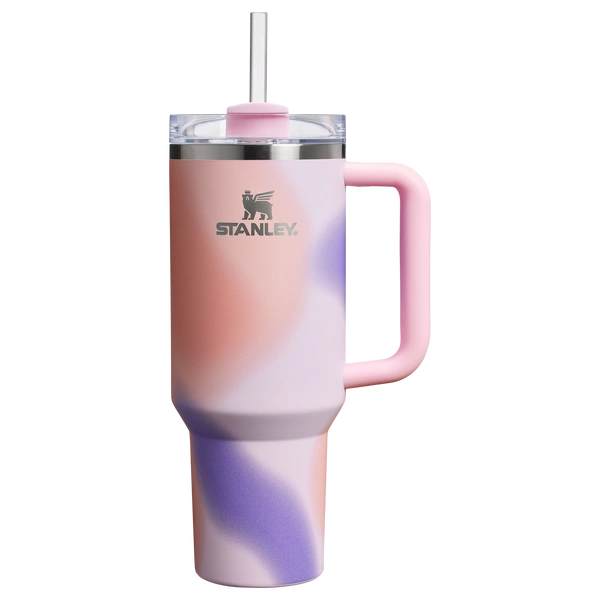 Stanley Insulated Tumbler Quencher 1.18L Rose Petal Motion - Summer Limited Editiom