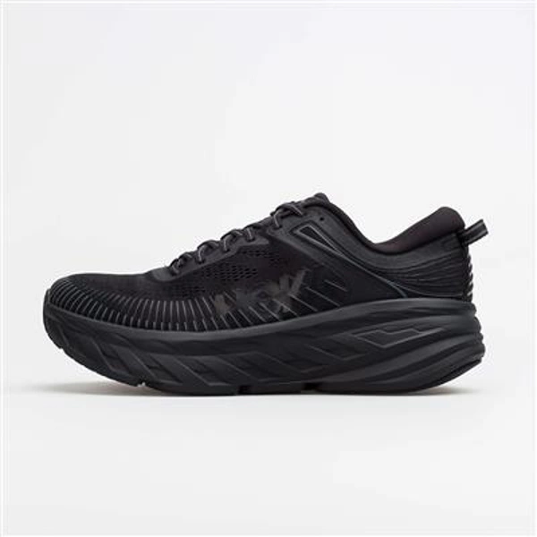 HOKA Bondi 7 Men's Running Shoes Black / Black