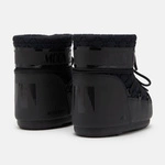 MOON BOOT ICON LOW QUILT BLACK BOOTS