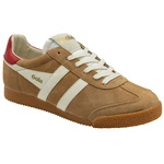 Gola Women's Elan Trainer CLB538TW Caramel/Off White/Deep Red