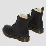 Dr. Martens women's fur-lined boots 1460 Serena black 21797001