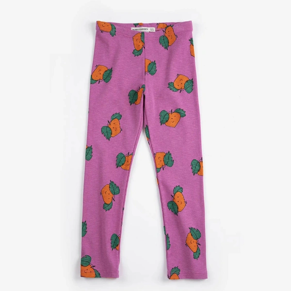 BOBO CHOSES Tangerine all over leggings