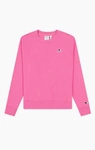 Champion WMNS ORGANIC COTTON BLEND C LOGO SWEATSHIRT FUCHSIA