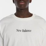 New Balance Men's White T-shirt MT6161TQSST