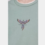 Kaotiko Phoenix Washed Sweatshirt GREEN