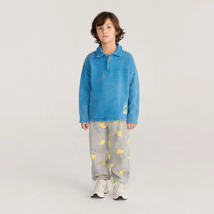 BOBO CHOSES Beast Tag polo sweatshirt