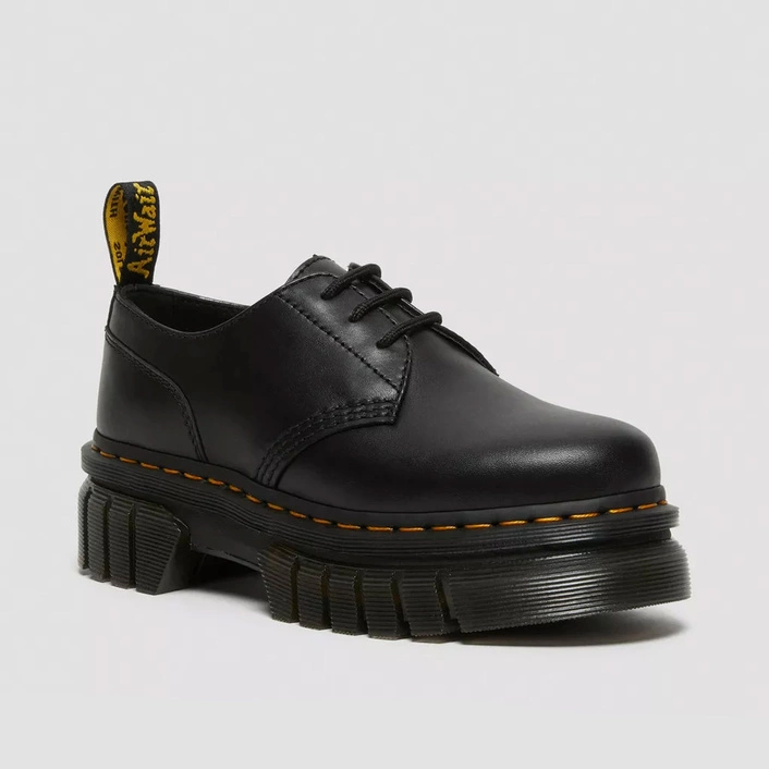 Dr. Martens Audrick Nappa Lux Leather Platform Shoes 27147001