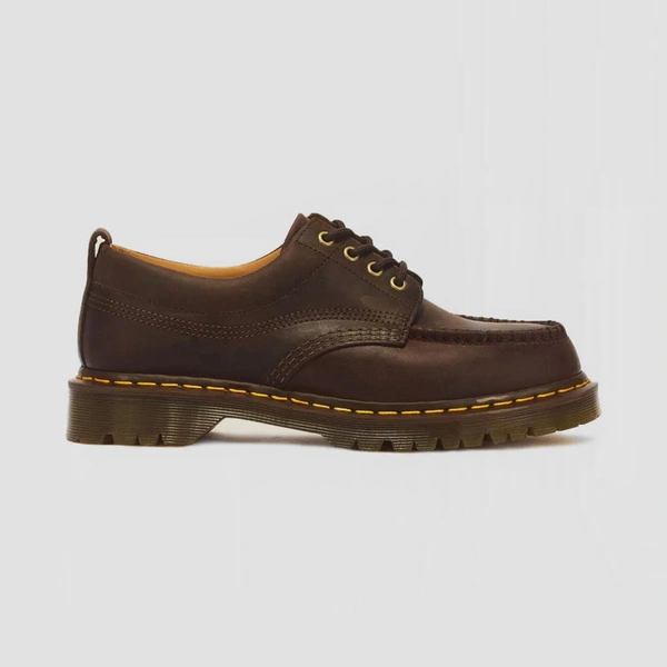 Dr. Martens Lowell 4 Eye Crazy Horse Leather Moc Toe Shoes 43348200