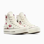 Converse Chuck Taylor All Star Lift Platform Embroidered Flowers A15463C