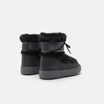 MOON BOOT LTRACK LOW BLACK FAUX-FUR BOOTS 80D2450130N001