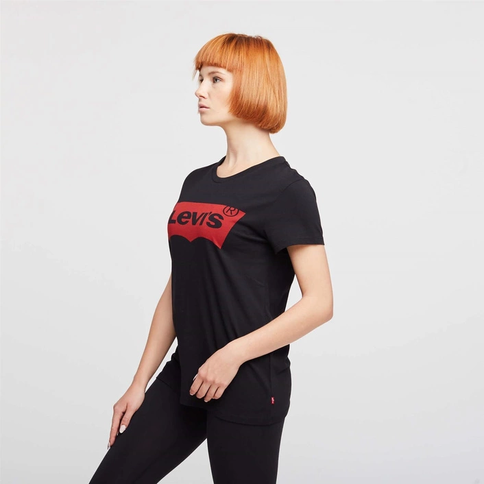 Levi's THE PERFECT GRAPHIC TEE BLACK