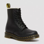 Dr. Martens women's fur-lined boots 1460 Serena black 21797001