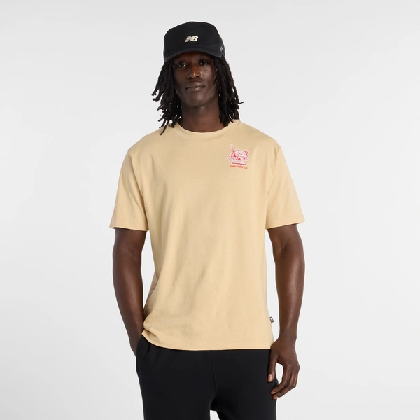 New Balance Yellow T-shirt Ramen MT61H51DABC