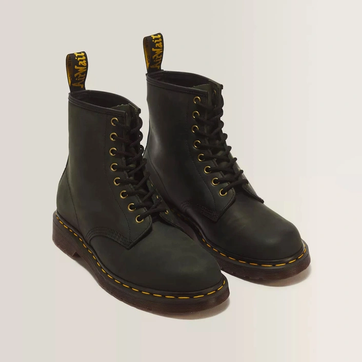 Dr. Martens boots 1460 Crazy Horse green 11822300