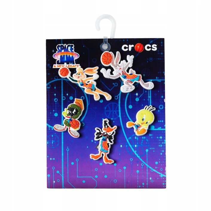 Crocs Jibbitz Space Jam Character 5 Pack