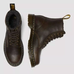 Dr. Martens fur-lined boots 1460 Grizzly olive 31873538