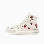 Converse Chuck Taylor All Star Lift Platform Embroidered Flowers A15463C