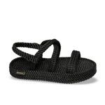 Bohonomad Bahamas Platform Rope Sandal - Black 