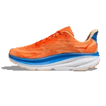 Hoka MEN'S CLIFTON 9 VIBRANT ORANGE/IMPALA