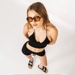 Kaotiko Top Menorca Strappy Crochet