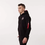 Alpha Industries RBF Back Stripe Hoody BLACK