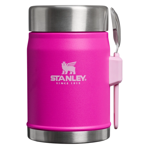 Stanley Termos obiadowy ze sztućcem Classic 0,4 L Violet Blossom
