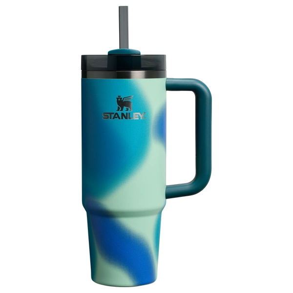 Stanley Quencher H2.O FlowState™ 0.89L Coastal Teal Motion - Summer Limited Edition