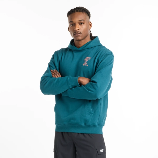 New Balance Men's Blue Sweatshirt MT51979DOE