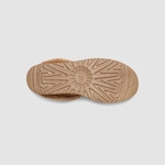 UGG W CLASSIC ULTRA MINI CURLY BOOT CHESTNUT