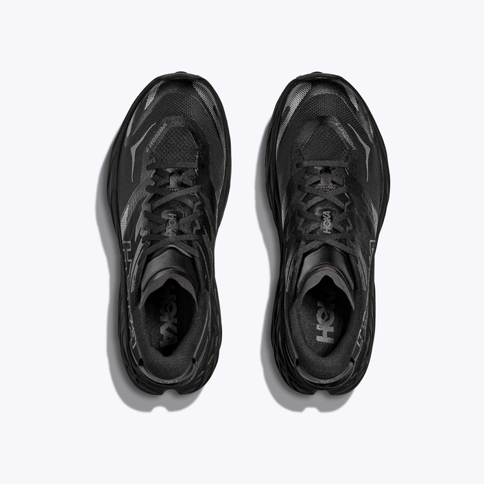 HOKA Speedgoat 7 Women's Trail Running Shoes Black/Outer Orbit