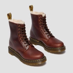 Dr. Martens women's fur-lined boots 1460 Serena Orleans butterscotch 23912243