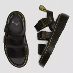 Dr. Martens Platform Sandals Gryphon Quad Women's Black 25720001