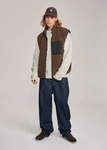 Coalition CLTN SHERPNO Men's Vest – chocolate