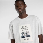 New Balance Men's Grey T-shirt MT61B0WFAHH