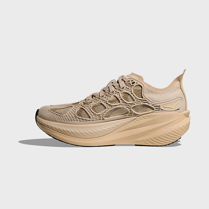 HOKA Mach X Caged Unisex Sneakers Cream / Split Pea