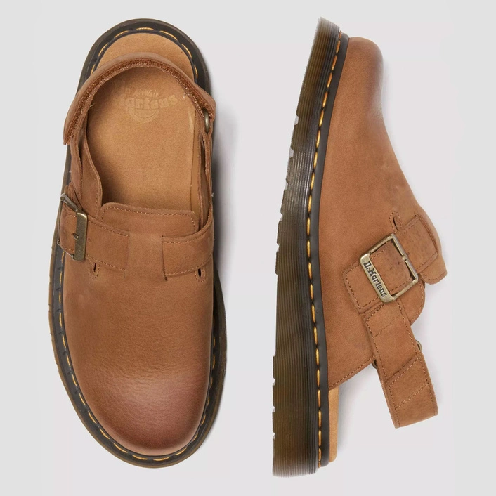 Dr. Martens Sandals Jorge II Nubuck Light Brown 31568200