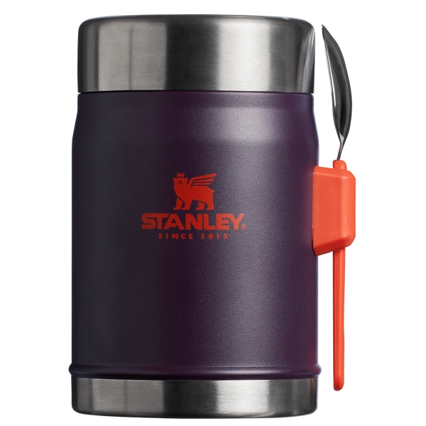 Stanley Classic Legendary Food Jar + Spork 0,4L Plum