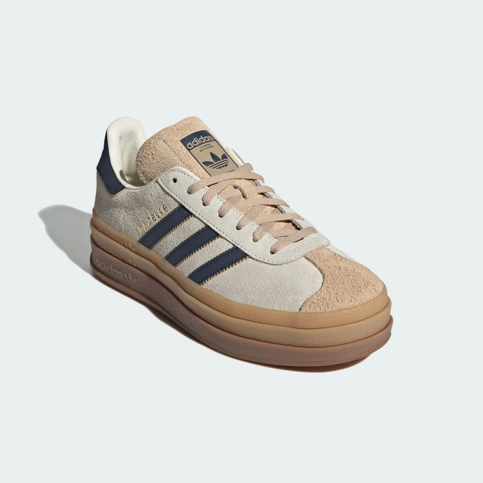 Adidas Gazelle Bold Cream White / Night Indigo / Magic Beige JQ5126