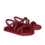 Bohonomad Tahiti Rope Sandal - Claret Red
