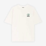 Kaotiko Disconnected Your Vision Organic Cotton Ivory T-shirt AR041-01S-G002