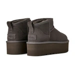 UGG W Classic Ultra Mini Platform Charcoal 1135092-SAN