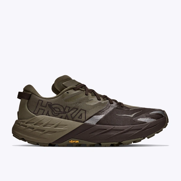 HOKA Speedgoat 7 Men's Trail Running Shoes Antique Olive/Black