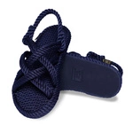 Bohonomad Bodrum Rope Sandal - Navy