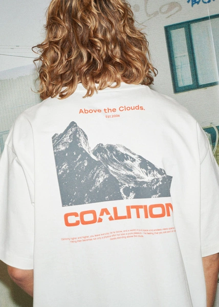 Coalition CLTN DEW Men's T-shirt – off white